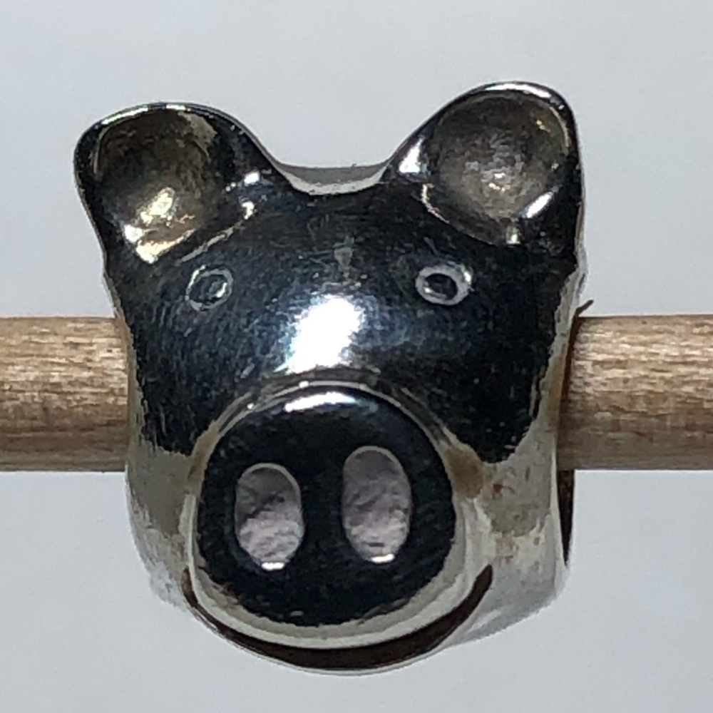 Pandora Charm Smiling Pig